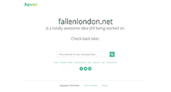 Desktop Screenshot of fallenlondon.net